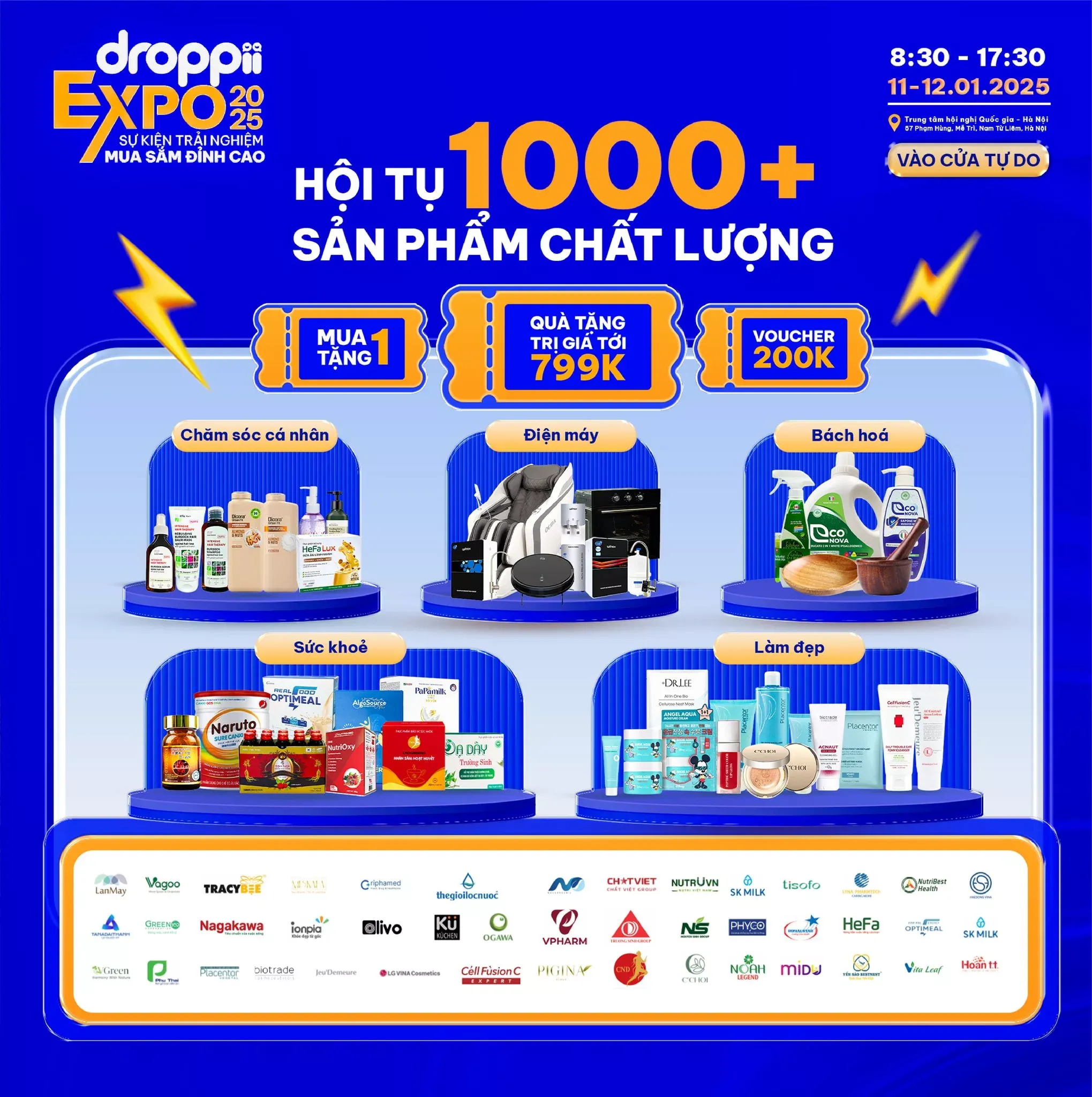 DROPPII EXPO 2025 - Sự kiện mở màn đỉnh cao cho năm mới