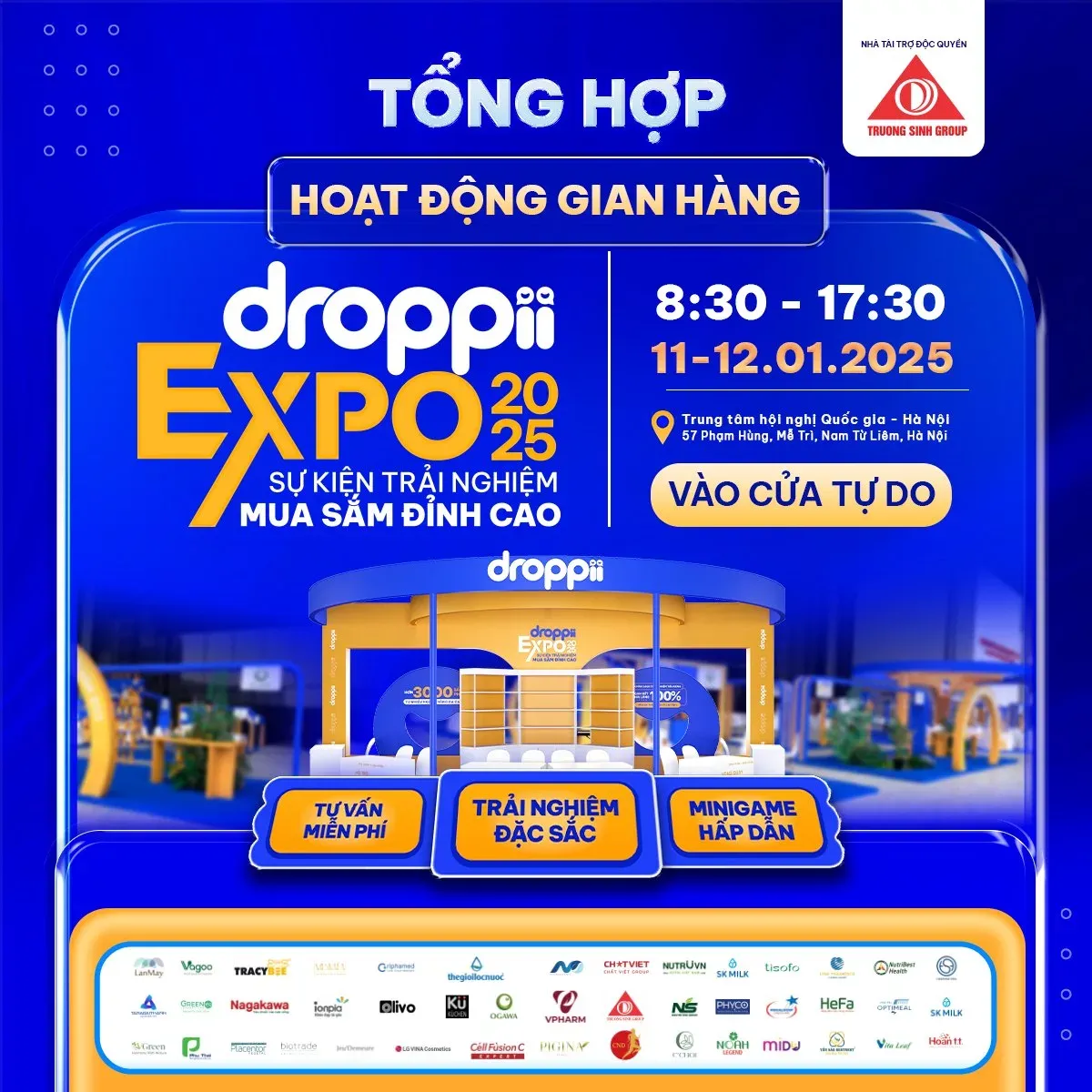 DROPPII EXPO 2025 - Sự kiện mở màn đỉnh cao cho năm mới